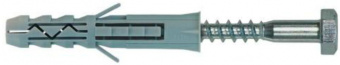 Распорный дюбель KPX 14 х 80 c шурупом с шестигранной головкой DIN 571 10х140