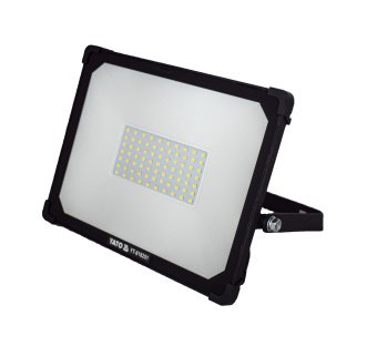 YATO Прожектор переносний з SMD-діодним випромінювачем YATO : 50 Вт, 230 В, 4750 лм, 75 діодів  | YT