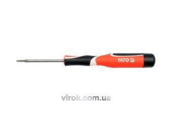 YATO Викрутка зіркова прецизійна YATO : "TORX" T9 x 50 мм  | YT-25856