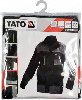 YATO Куртка робоча YATO розмір L/XL, 100% - бавовна  | YT-80161