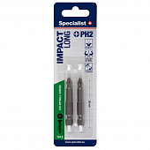 Specialist+ 24/2-059 Вставка-викрутка біта PH2x50, 2 шт