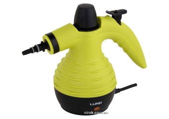 LUND Пароочисник мережевий : 1 кВт, ємність- 350 мл, макс. t= 110 °С, 10 насадок  | 67200