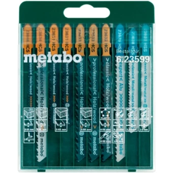 Metabo Набір пилочок для лобзика (10 шт, блістер)