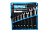 Набор ключей рожково-накидных CrV 8 шт (8-10, 12-14, 17, 19мм) (холодный штамп DIN3113) APRO