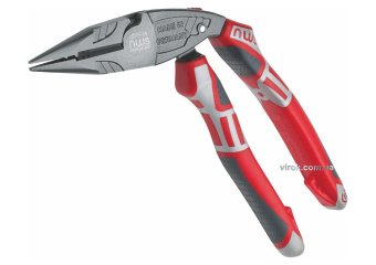 NWS  Плоскогубці комбіновані "Ergo Multi" : вигнуті 45°, L= 200 мм | 1406-69-200