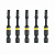 Набір біт DeWALT, ударні, IMPACT TORSION, Torx, Т30, L =57 мм, 5 шт