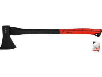Сокира YАТО: обух m= 1.25 кг, держак зі скловолокна [6]