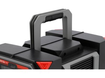 Портативна станція YATO 504 ВтГод, вихід 600/1200Вт, порти: 230V AC, різні USB