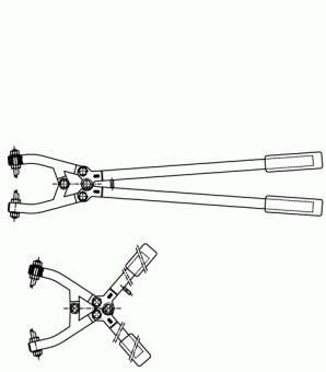 Walraven BIS Перфоратор-пробойник для профлиста L (открытие 80-170 мм)