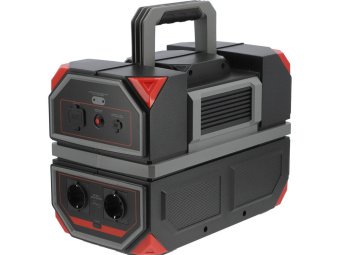 Портативна станція YATO 917 ВтГод, вихід- 1,2 кВт, порти: 230V AC / USB