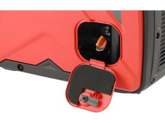 Генератор струму бензиновий інверторний YATO: P= 3 кВт, U= 230 В (AC) і 12 В 8,3А (DC), бак- 5.5 л