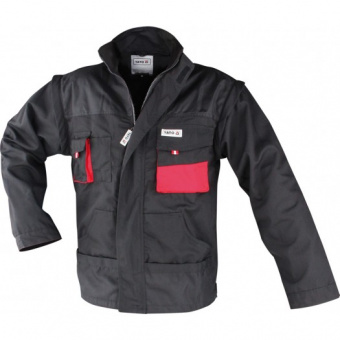 YATO Куртка робоча YATO чорно-червона, розм. S  | YT-8020