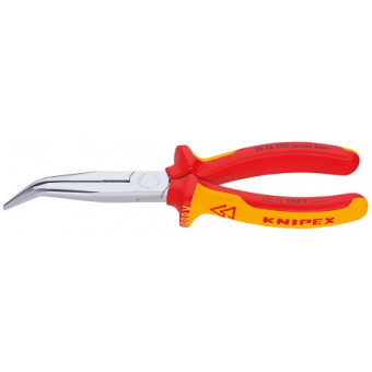 KNIPEX Плоскі круглогубці з ріжучими крайками 26 26 200 | 26 26 200