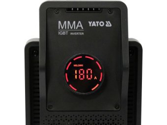 Зварювальний апарат інверторний від мережі 230 В YATO РДЗ і АДЗ, 40-180 А, електроди Ø= 1,6-4 мм [1]