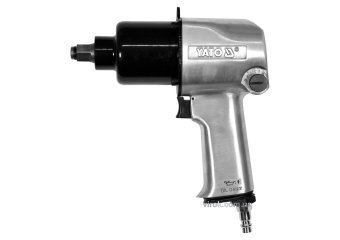 YATO Гайковерт ударний пневматичний YATO: квадрат 1/2", F=850 Nm, роб. тиск- 6-8 Bar при 119 л/хв  |