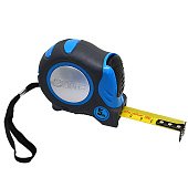 Рулетка, прогумований корпус, автофіксатор, магніт, нейл покр. 5м/19мм S-line | 15-202