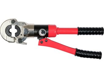 Прес-кліщі гідравл для труб PEX-AL і PERT YATO; l= 38см, з матриц U/TH 16/20/25/32 мм сила- 10т, 9ел