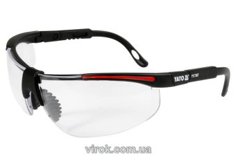 YATO Окуляри захисні YATO відкриті, прозорі  | YT-7367