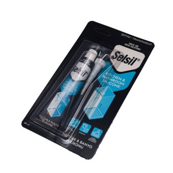 Герметик для душових SELSIL силіконовий Прозорий. тюбик V= 50 мл. [12]