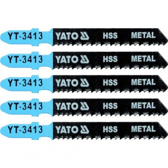 YATO Полотна для электроло.(металл) 12TPI 5пр YT-3413