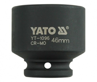 YATO Головка торцева ударна 6-гранна YATO : квадрат 3/4", М= 46 мм, L= 62 мм  | YT-1096
