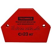 Магнітний фіксатор для зварювання Трапеція, 110х145 мм, кути 30°, 45°,60°, 75°, 90°, 135° Technics