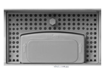 FALA Трап підлоговий для душу з нержавіючої сталі "MADEIRA" ; 50х 7х 5,2 см  | 75362