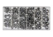 YATO Гайки М3- М10 YATO : нержавіючі, пластикова коробка; наб. 300 шт.  | YT-06773