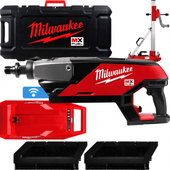 MILWAUKEE Дриль акумуляторна для алмазного свердління , MX DCD150-302CKIT| 4933471835