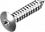Саморез нержавеющий с полупотайной головкой, шлиц TORX, WS 9479 или DIN 7983