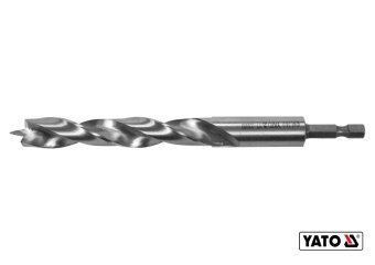 YATO Свердло по дереву YATO : Ø14 x 100/60 мм, хвостовик- HEX 1/4", HSS 4241  | YT-33869