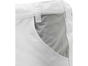 Штани робочі 4-WAY стреч SERWAL біло-сірі YATO розм M/ 84-90 см, ріст- 170-180 см, 11 кишень [10]