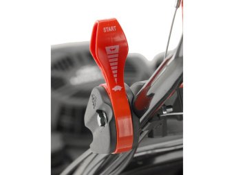 Газонокосарка бензинова YATO з приводом: 4,5кВт, ширина різання: Ø= 53 см, травозбірник- 62л