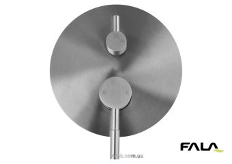 FALA Душовий комплект прихований в стіні STEELY R : 2 функції, шланг- 1.5 м  | 75870