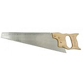 VOREL Ножівка по дереву : L= 400 мм, W= 1 мм, Дерев'яна ручка  | 28394