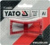 YATO Шаблон розмічальний YATO контур "ластівковий хвіст" зі шкалою, 64х23х18 мм  | YT-44080