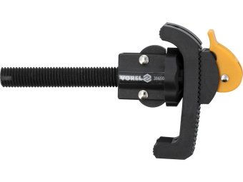 Струбцини швидкозатискні з нейлону VOREL настільні, l= 160 мм, Ø= 18 мм, важіль 110х 30 мм, 2 шт [5]