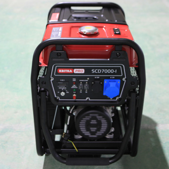 Дизельний генератор КВІТКА PRO SCD7000E + олива (6 кВт) (110-7008)