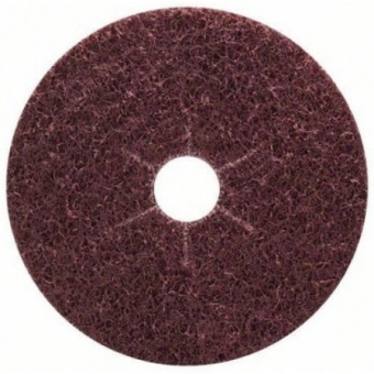 Bosch Кружок текстильний 125 мм SCM, червоний
