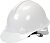 VOREL Каска для захисту голови біла з матеріалу HDPE  | 74173