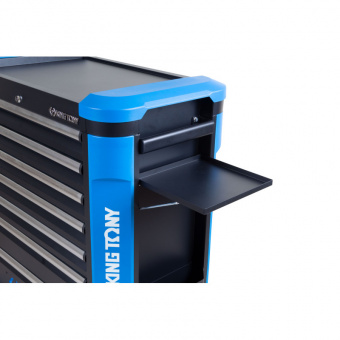 KING TONY Тележка инструментальная на колесах усиленная. 6 полок | 87G31-6B-BK