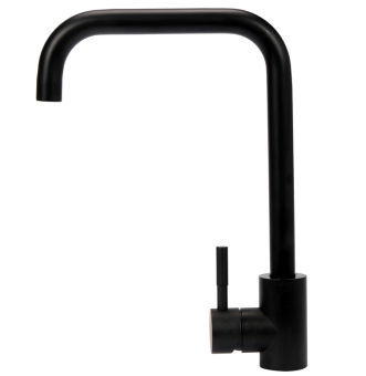 FALA Змішувач води для раковини "STEELY BLACK 2" з кульовим регулятором, чорний  | 75853