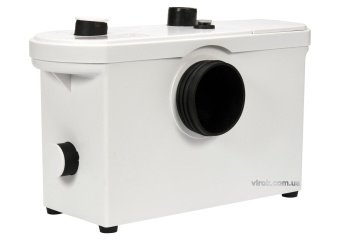 Помпа фекальна до унітазу мережева FALA : P= 600 Вт, з подрібнювачем, на висоту 6.5 м, 140 л/хв [1]