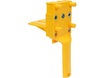 VOREL Шаблон для кілкових сполучень YATO з отворами Ø= 6, 8, 10 мм, 195х 70х 115 мм  | 24090