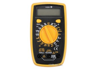VOREL Мультиметр для вимірювання електричних параметрів : цифровий з LCD-дисплеєм  | 81774