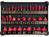 YATO Фрези по дереву YATO : Набір 35 Шт.  | YT-6803