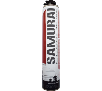 Клей-піна SAMURAI Premium Polystyrol FixFoam 877, 750ml UKR ,900г