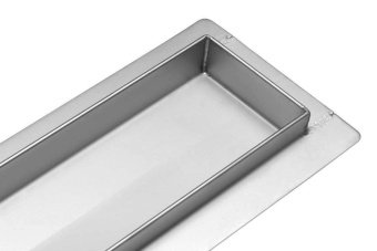 FALA Трап підлоговий лінійний з нержавіючої сталі WET-DRY; 60х 7х 2 см, сифон- 52 мм  | 71603