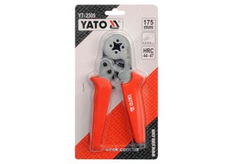 YATO Кліщі для обтискання і зачистки проводів YATO, L=175 мм  | YT-2305