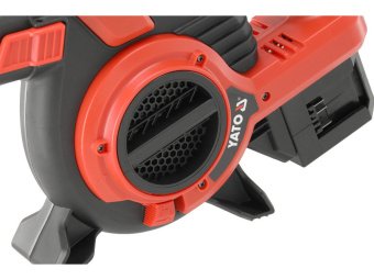 Повітродувка і втяг присадибна акумул YATO:Li-Ion 36V (2х18V)продукт.-308-700 м³/хв(БЕЗ АКУМУЛЯТОРА)